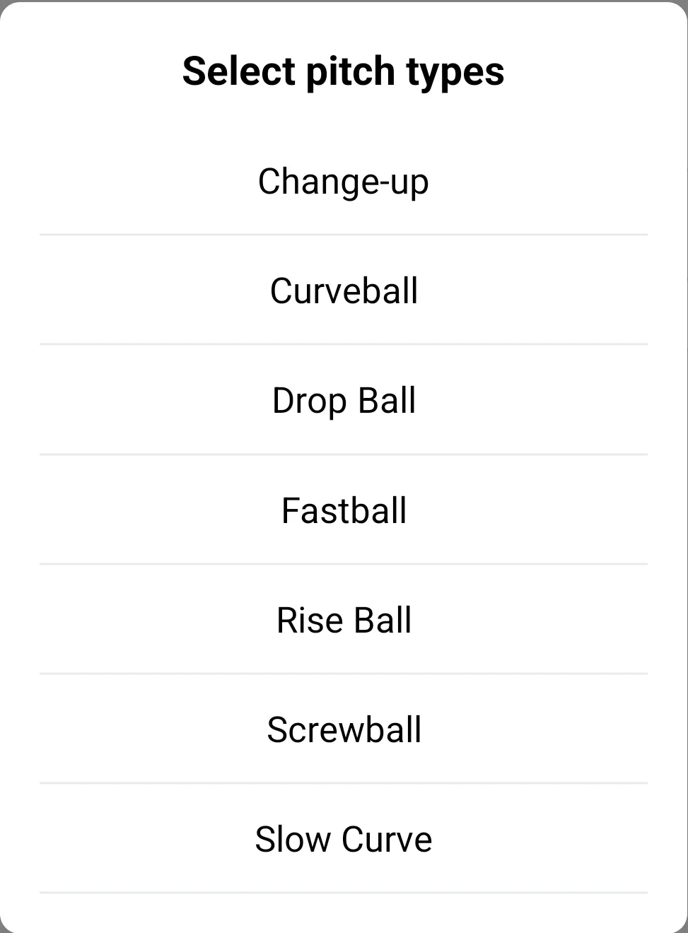 Relay-9 screen for editing a custom pitch library